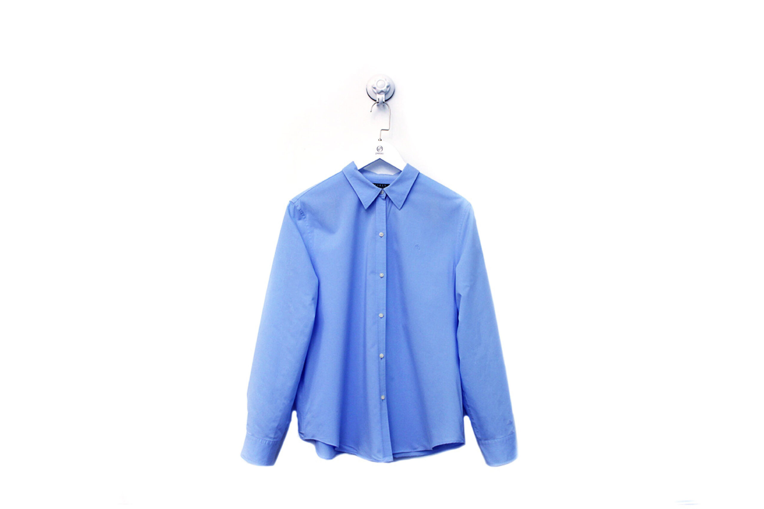 A creased shirt before Presso eco-care treatment